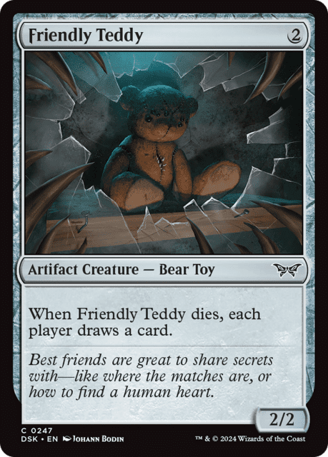 Friendly Teddy (247) — Duskmourn: House of Horror