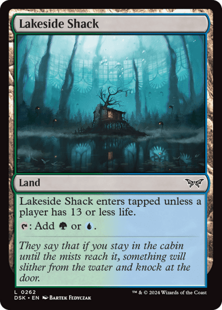 Lakeside Shack (262) — Duskmourn: House of Horror