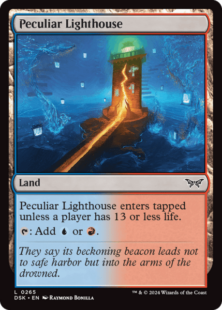 Peculiar Lighthouse (265) — Duskmourn: House of Horror