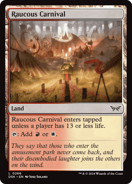 Raucous Carnival (266) — Duskmourn: House of Horror