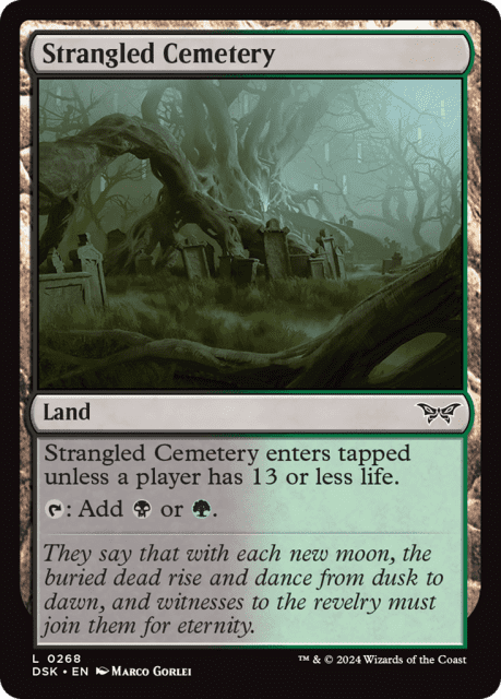 Strangled Cemetery (268) — Duskmourn: House of Horror