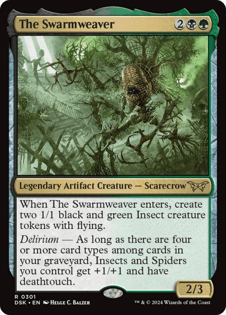 The Swarmweaver (301) — Duskmourn: House of Horror