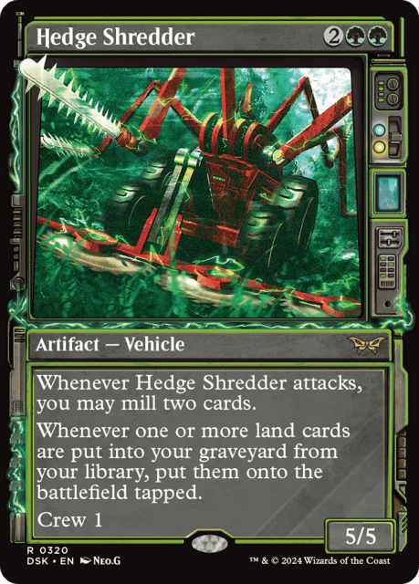 Hedge Shredder (320) — Duskmourn: House of Horror