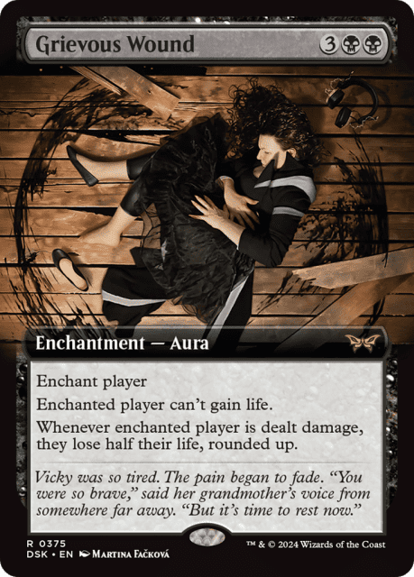 Grievous Wound (375) — Duskmourn: House of Horror
