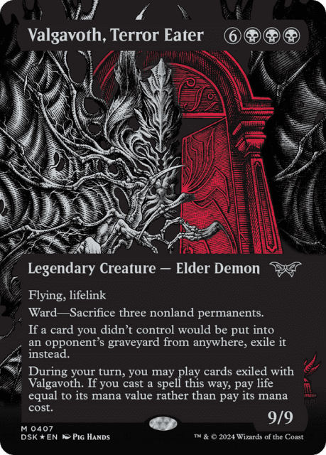 Valgavoth, Terror Eater (407) — Duskmourn: House of Horror