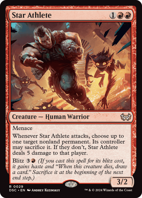 Star Athlete (29) — Duskmourn: House of Horror Commander