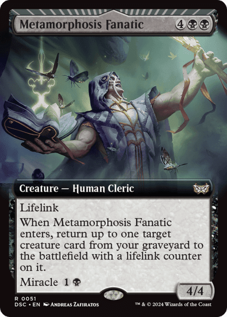 Metamorphosis Fanatic (51) — Duskmourn: House of Horror Commander