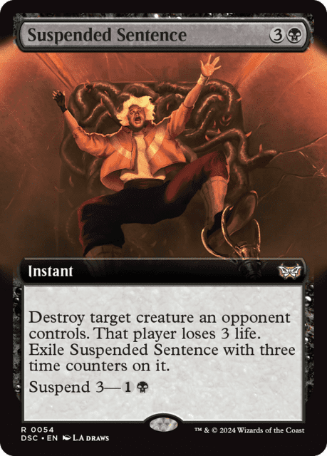 Suspended Sentence (54) — Duskmourn: House of Horror Commander