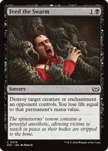 Feed the Swarm (78) — Duskmourn: House of Horror Commander