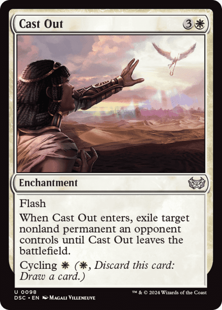 Cast Out (98) — Duskmourn: House of Horror Commander