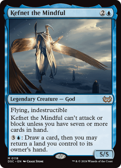 Kefnet the Mindful (118) — Duskmourn: House of Horror Commander