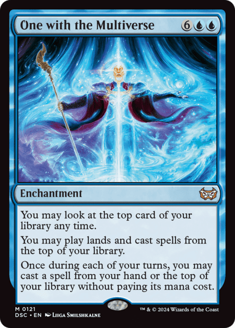 One with the Multiverse (121) — Duskmourn: House of Horror Commander