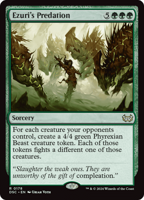Ezuri's Predation (178) — Duskmourn: House of Horror Commander