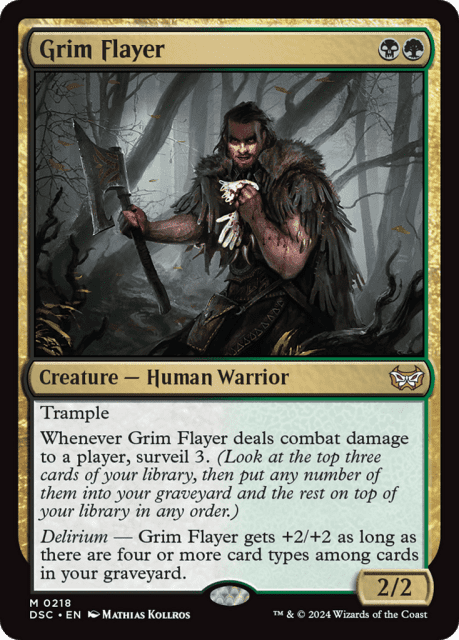 Grim Flayer (218) — Duskmourn: House of Horror Commander