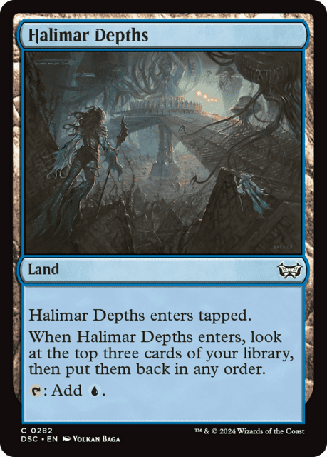 Halimar Depths (282) — Duskmourn: House of Horror Commander
