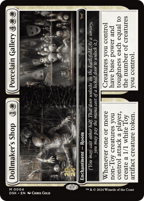 Dollmaker's Shop // Porcelain Gallery (4) — Duskmourn: House of Horror Promos