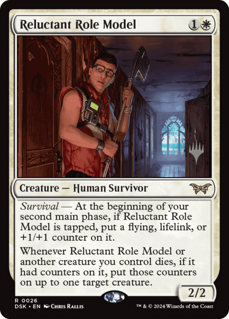 Reluctant Role Model (26) — Duskmourn: House of Horror Promos