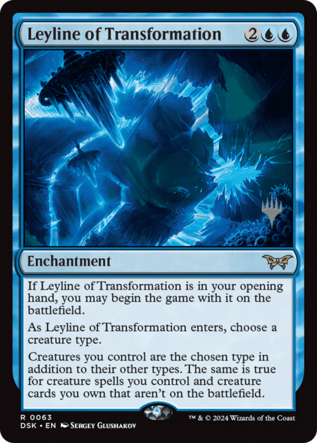 Leyline of Transformation (63) — Duskmourn: House of Horror Promos