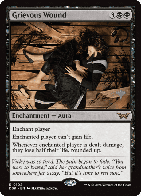 Grievous Wound (102) — Duskmourn: House of Horror Promos