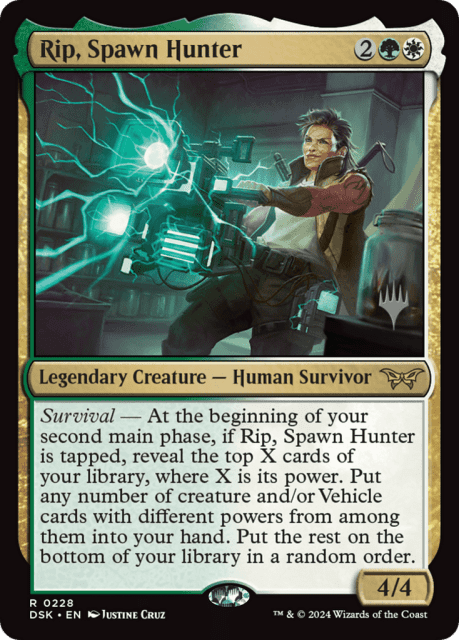 Rip, Spawn Hunter (228) — Duskmourn: House of Horror Promos