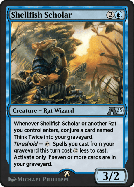 Shellfish Scholar (7) — Alchemy: Bloomburrow
