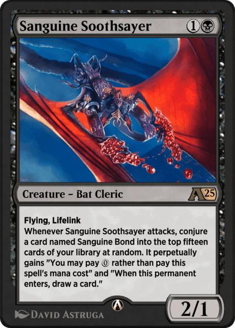 Sanguine Soothsayer (11) — Alchemy: Bloomburrow