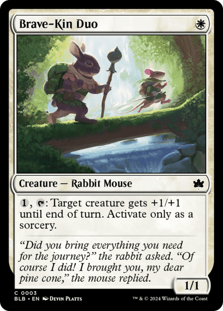 Brave-Kin Duo (3) — Bloomburrow