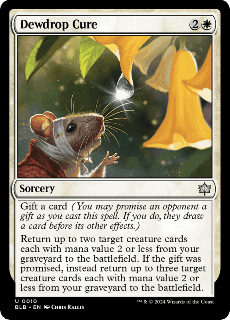 Dewdrop Cure (10) — Bloomburrow