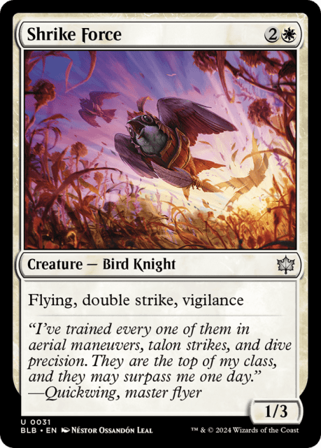 Shrike Force (31) — Bloomburrow