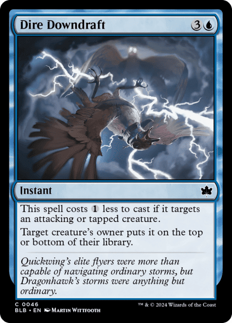 Dire Downdraft (46) — Bloomburrow