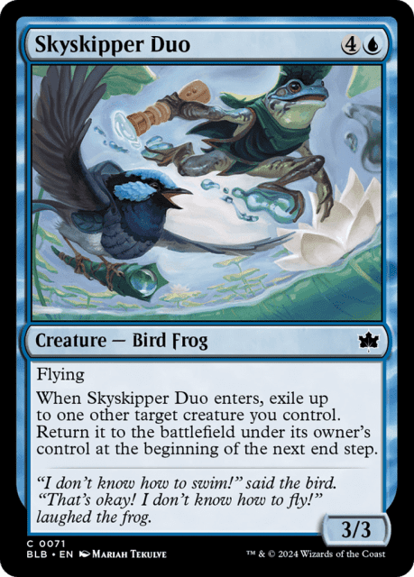 Skyskipper Duo (71) — Bloomburrow
