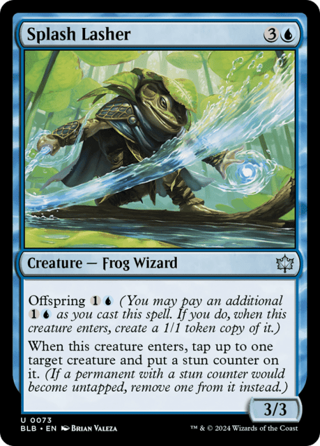 Splash Lasher (73) — Bloomburrow