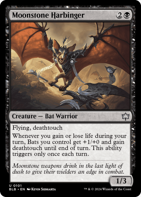 Moonstone Harbinger (101) — Bloomburrow
