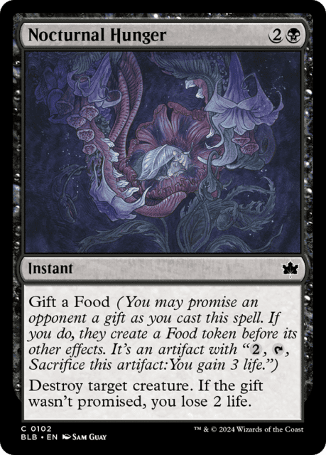 Nocturnal Hunger (102) — Bloomburrow