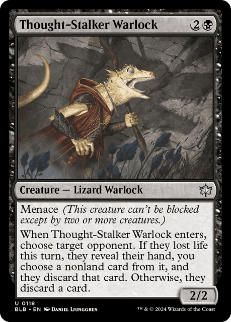 Thought-Stalker Warlock (118) — Bloomburrow