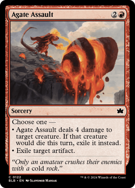 Agate Assault (122) — Bloomburrow