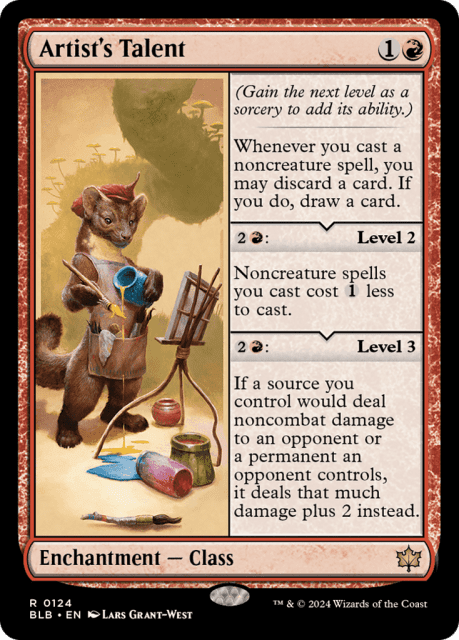 Artist's Talent (124) — Bloomburrow