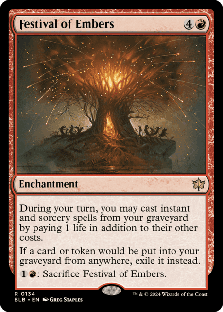 Festival of Embers (134) — Bloomburrow