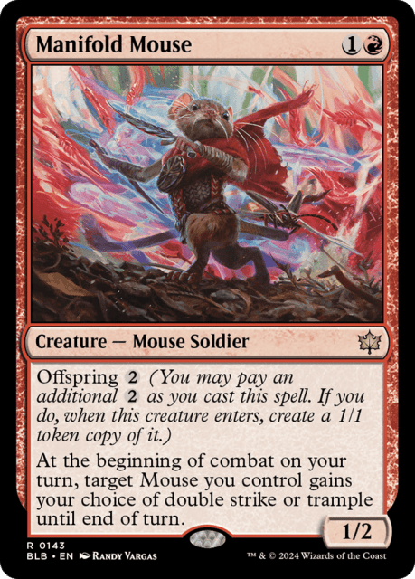 Manifold Mouse (143) — Bloomburrow