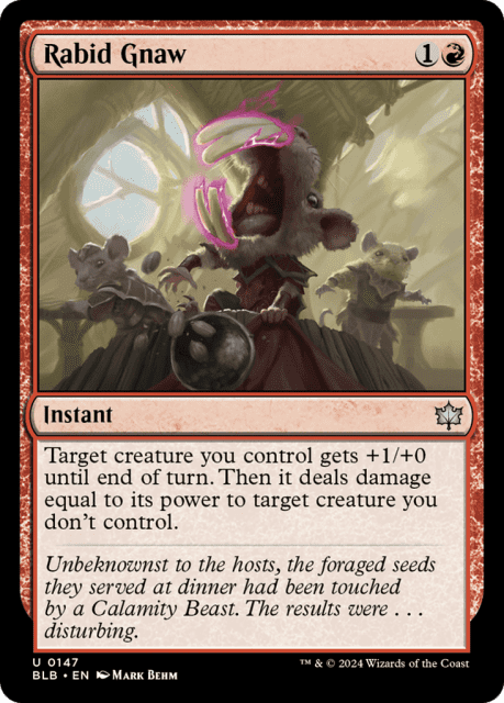 Rabid Gnaw (147) — Bloomburrow