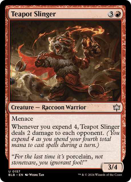 Teapot Slinger (157) — Bloomburrow
