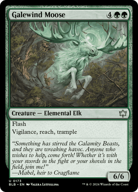 Galewind Moose (173) — Bloomburrow