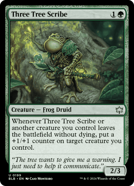 Three Tree Scribe (199) — Bloomburrow