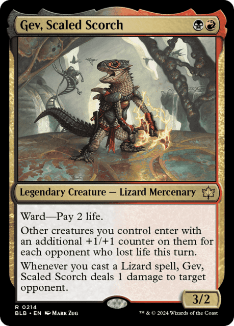 Gev, Scaled Scorch (214) — Bloomburrow