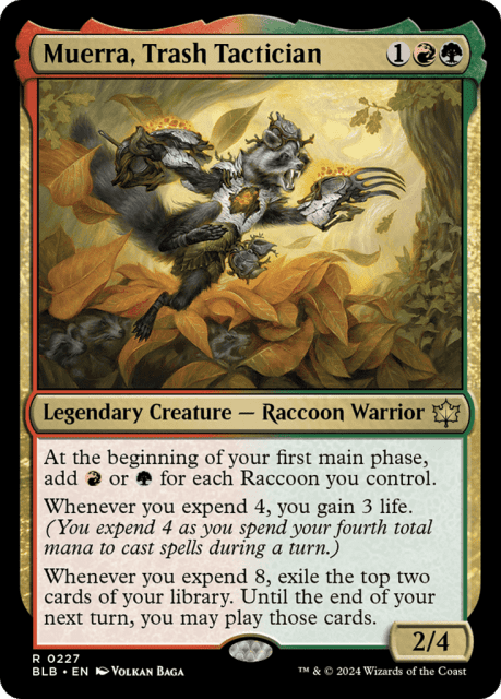 Muerra, Trash Tactician (227) — Bloomburrow