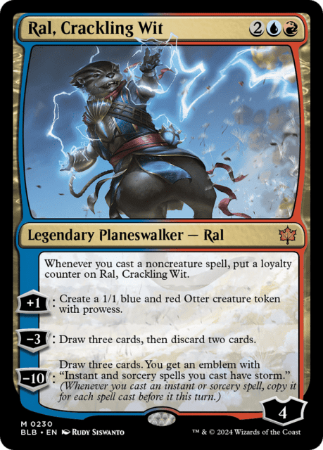 Ral, Crackling Wit (230) — Bloomburrow