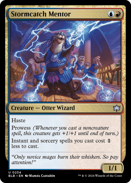 Stormcatch Mentor (234) — Bloomburrow
