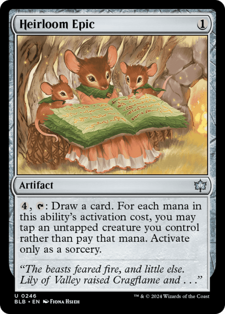 Heirloom Epic (246) — Bloomburrow