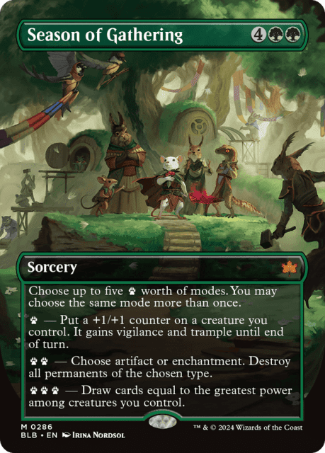 Season of Gathering (286) — Bloomburrow