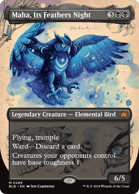 Maha, Its Feathers Night (289) — Bloomburrow
